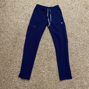 FIGS Yola Skinny Scrub Pants XXS NAVY BLUE